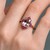 14K AAA Morganite Gold Ring (CIRARI)