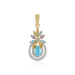 Ciondolo in argento con Turchese Sleeping Beauty