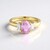 Anello in argento con Kunzite