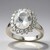 Anello in argento con Danburite