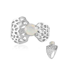 Anello in argento con Opale di Welo
