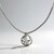 Collana in argento con Topazio Bianco