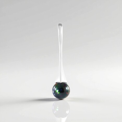 Pendentif en argent et Opale Mezezo (de Melo Essence)