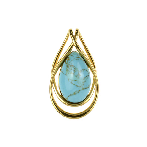 Türkis-Silberanhänger (dagen)