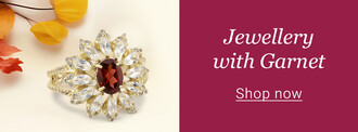 Jewellery with Garnet