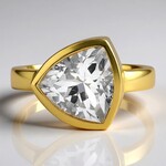 Bague en argent et Quartz blanc (MONOSONO COLLECTION)