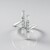 Anello in argento con Zircone