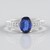 Bague en argent et Kyanite du Népal