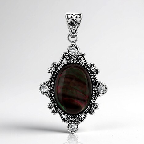 Ciondolo in argento con Madreperla (Art of Nature)
