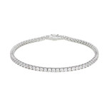 Bracciale in argento con Zircone (Adela Silber)