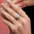 Brasilianischer Paraiba-Turmalin-Goldring (AMAYANI)