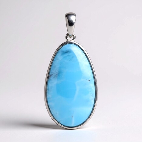 Ciondolo in argento con Larimar