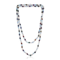 Mystic Freshwater Pearl Silver Necklace (TPC)