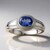 Anello in argento con Tanzanite (Pallanova)