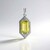 Ciondolo in argento con Quarzo Limone