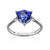 Anillo en oro con Tanzanita AAA (CIRARI)