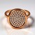 Anello in oro con Diamante Rose de France SI1 di Argyle (Annette)