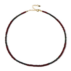 Collier en argent et Rubis