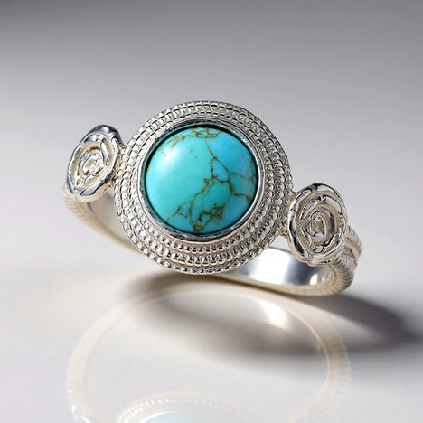 Anello in argento con Turchese (dagen)