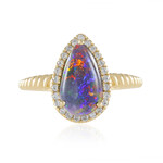 9K Andamooka Opal Gold Ring (de Melo)
