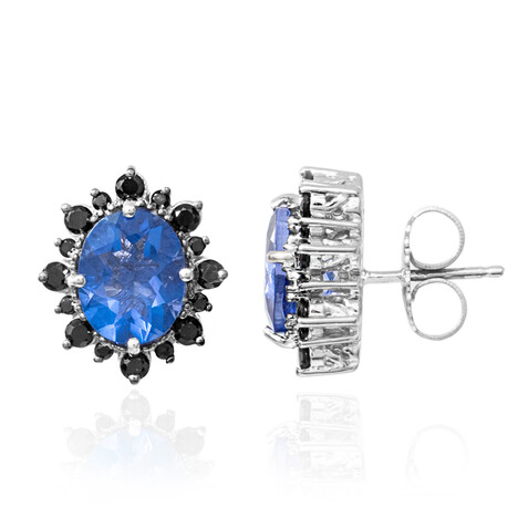 Farbwechsel-Fluorit-Silberohrringe (Dallas Prince Designs)