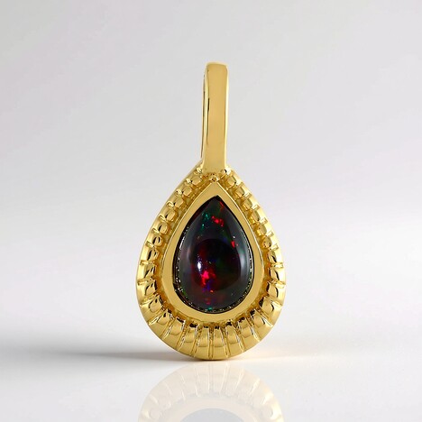 Ciondolo in argento con Opale Mezezo (SAELOCANA)