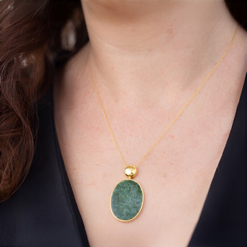 Baltic Amber Silver Necklace (dagen)