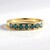 Bague en or et Diamant bleu I2