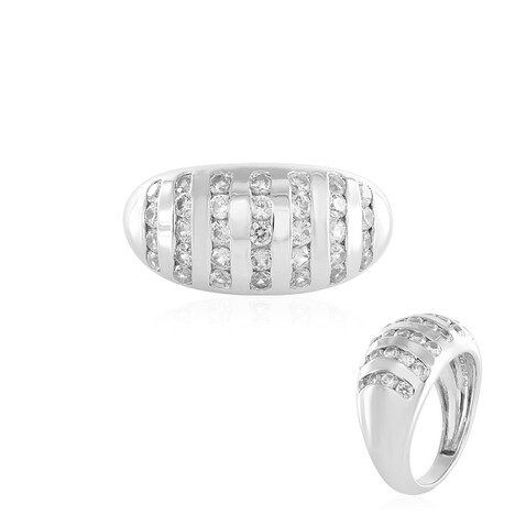 Anello in argento con Zircone