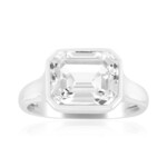 Weißer Kunzit-Silberring (Pallanova)