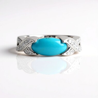 Turquoise Silver Ring (Faszination Türkis)