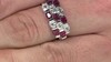 Anillo en plata con Turmalina rosa de Brasil (Pallanova)