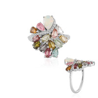 Anillo en plata con Ópalo de Welo
