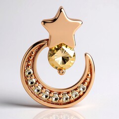 Ciondolo in oro con Diamante Rose de France VS1 di Argyle