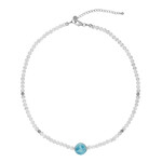 Larimar Silver Necklace
