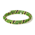 Edelstein-Stahlarmreif (Riya)