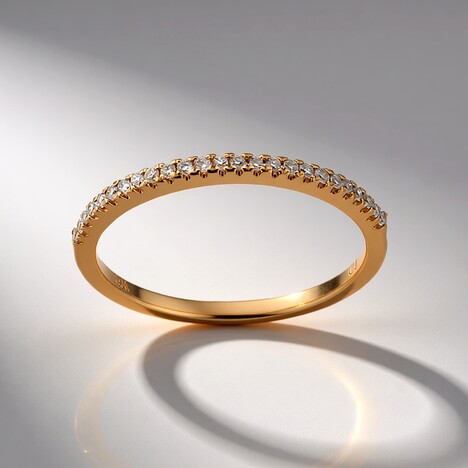Anello in oro con Diamante I1 (H) (CIRARI)