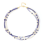 Collar en plata con Tanzanita (Riya)