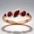 Anello in oro con Rubino Mozambico AAA (CIRARI)