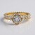 Anello in oro con Zircone (de Melo Gold)