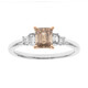 Bague en or et Diamant chocolat SI2 (CIRARI)