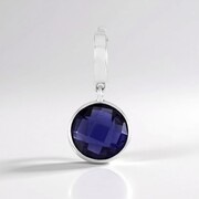 Ciondolo in argento con Iolite