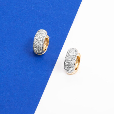 I2 (I) Diamant-Goldohrringe