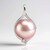 Pendentif en argent et Perle Ming de couleur pourpre (TPC)