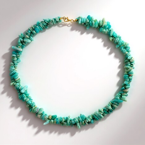 Collana in argento con Amazzonite