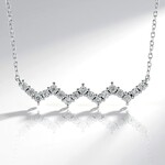 Collana in argento con Zircone