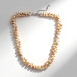 Collana in argento con Perla d'Acqua Dolce Bianca (TPC)