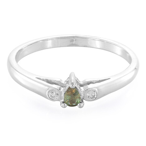 Madagaskar-Farbwechsel-Granat-Silberring