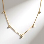 Collier en or et Diamant SI1 (H) (CIRARI)