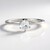Anello in argento con Zircone